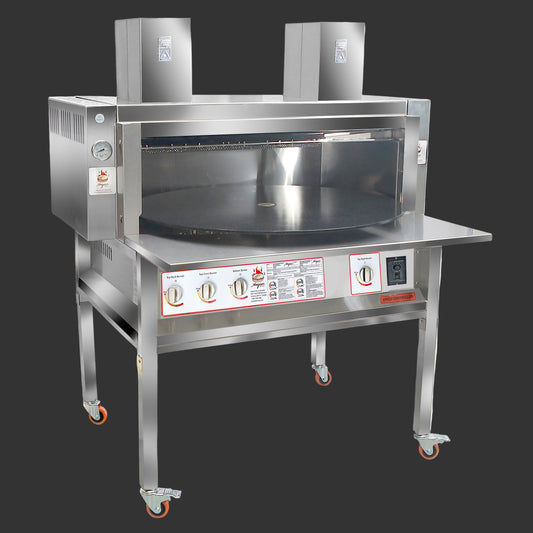 Certified 40 Inch Rotating Pita Oven