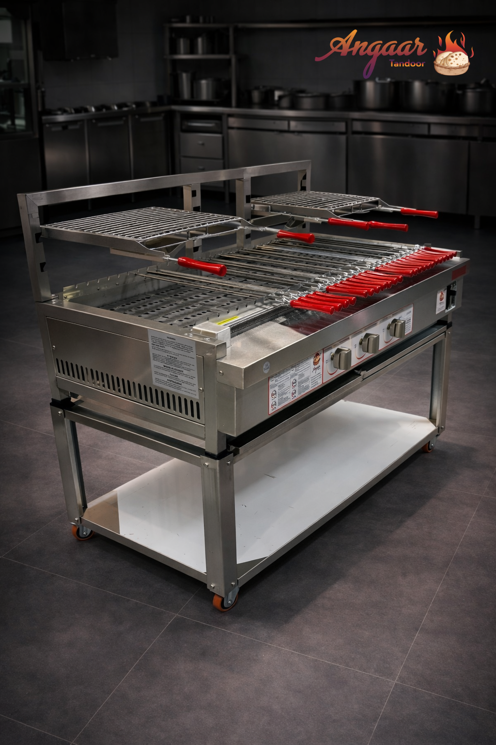 48 Inch Automatic Pivoting Kebab Grill