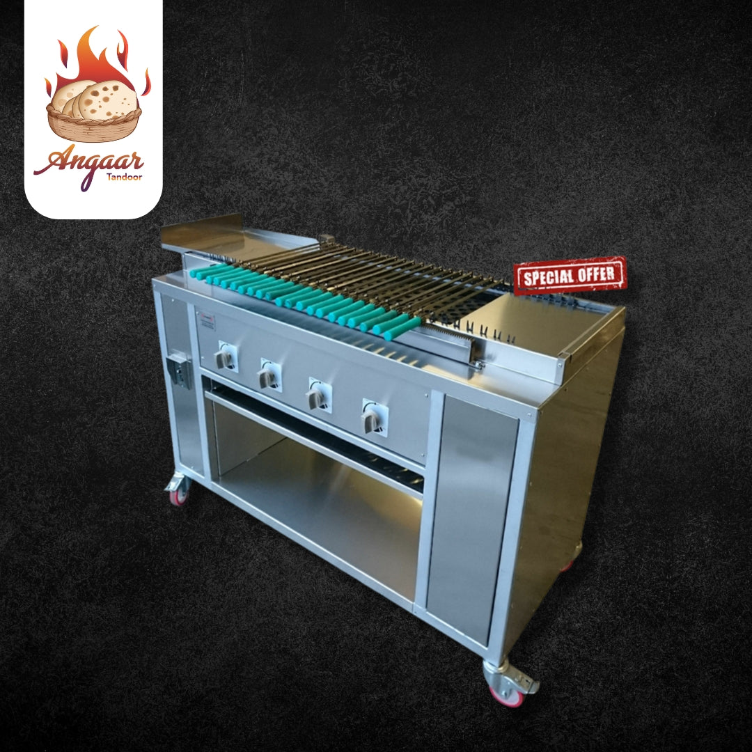 Rotoquip Automatic Conveyor Shish Kebab or Koobideh Kebob Grill-30 inc —  Nishi Enterprise Inc