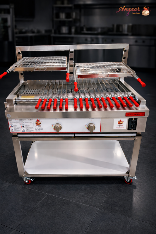 36 Inch Automatic Pivoting Kebab Grill