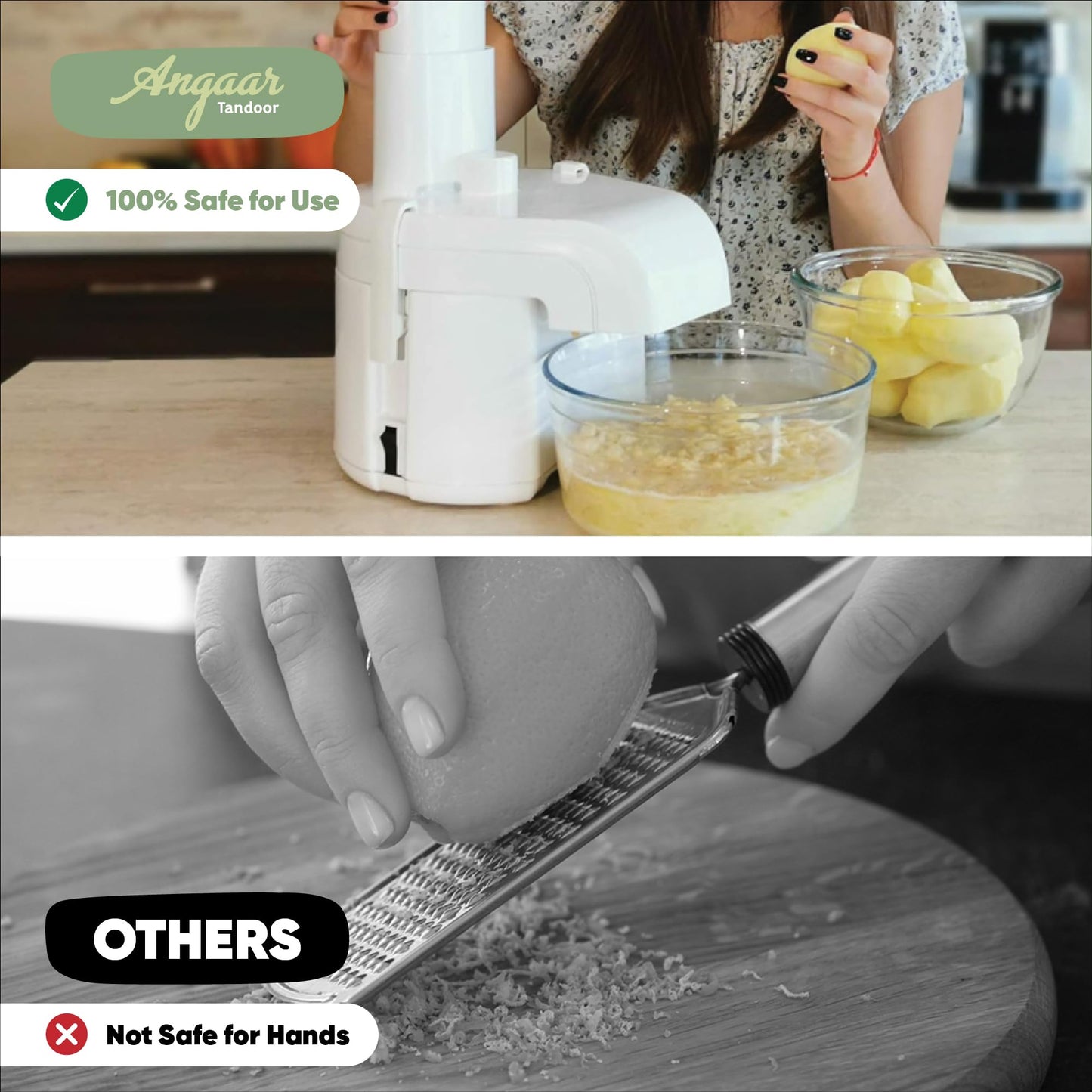 Angaar Electric Potato and Cheese Grater