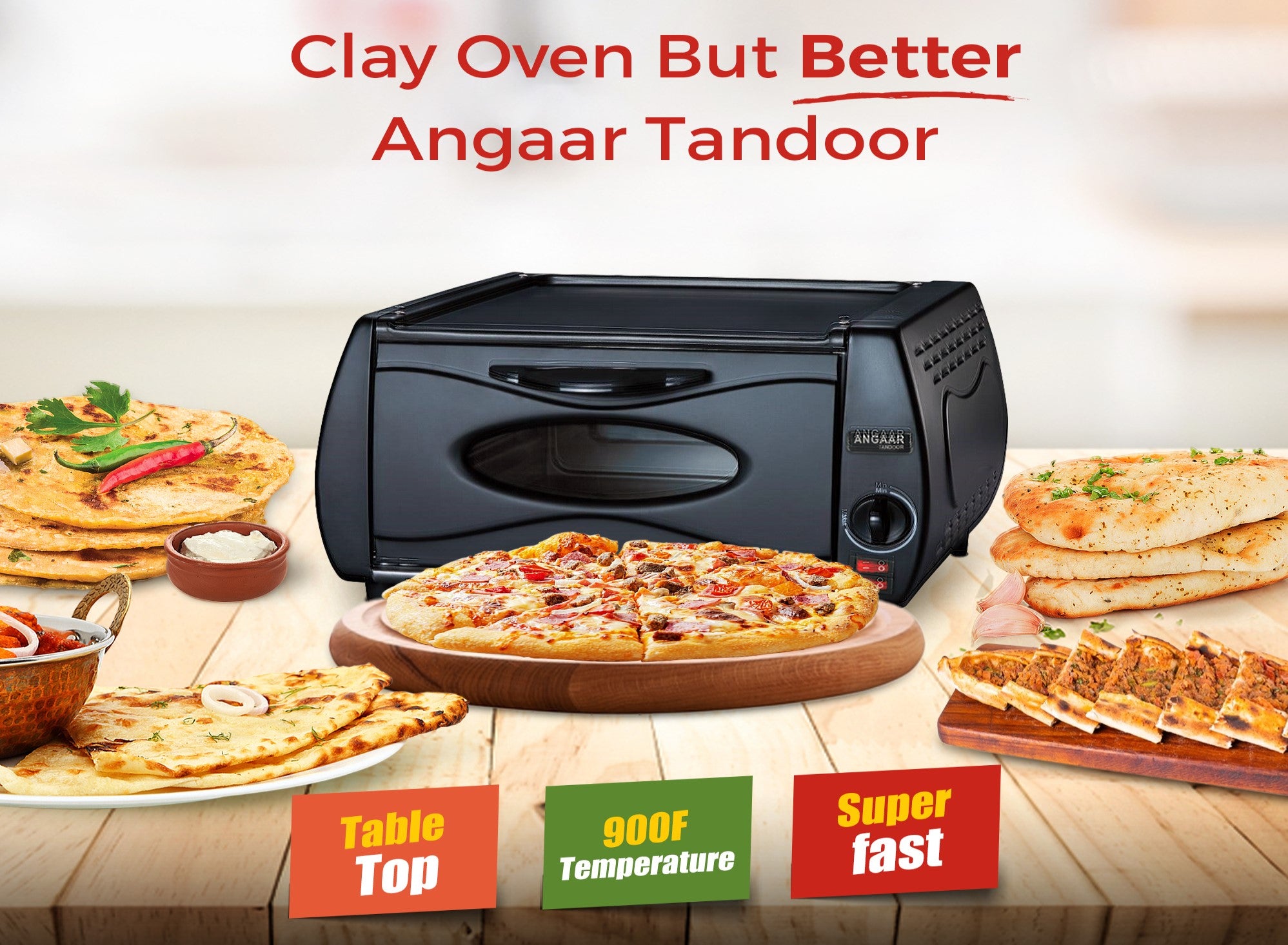 Mini oven - Tandoori – Monster Shop NL Mini oven - Tandoori – Monster Shop NL