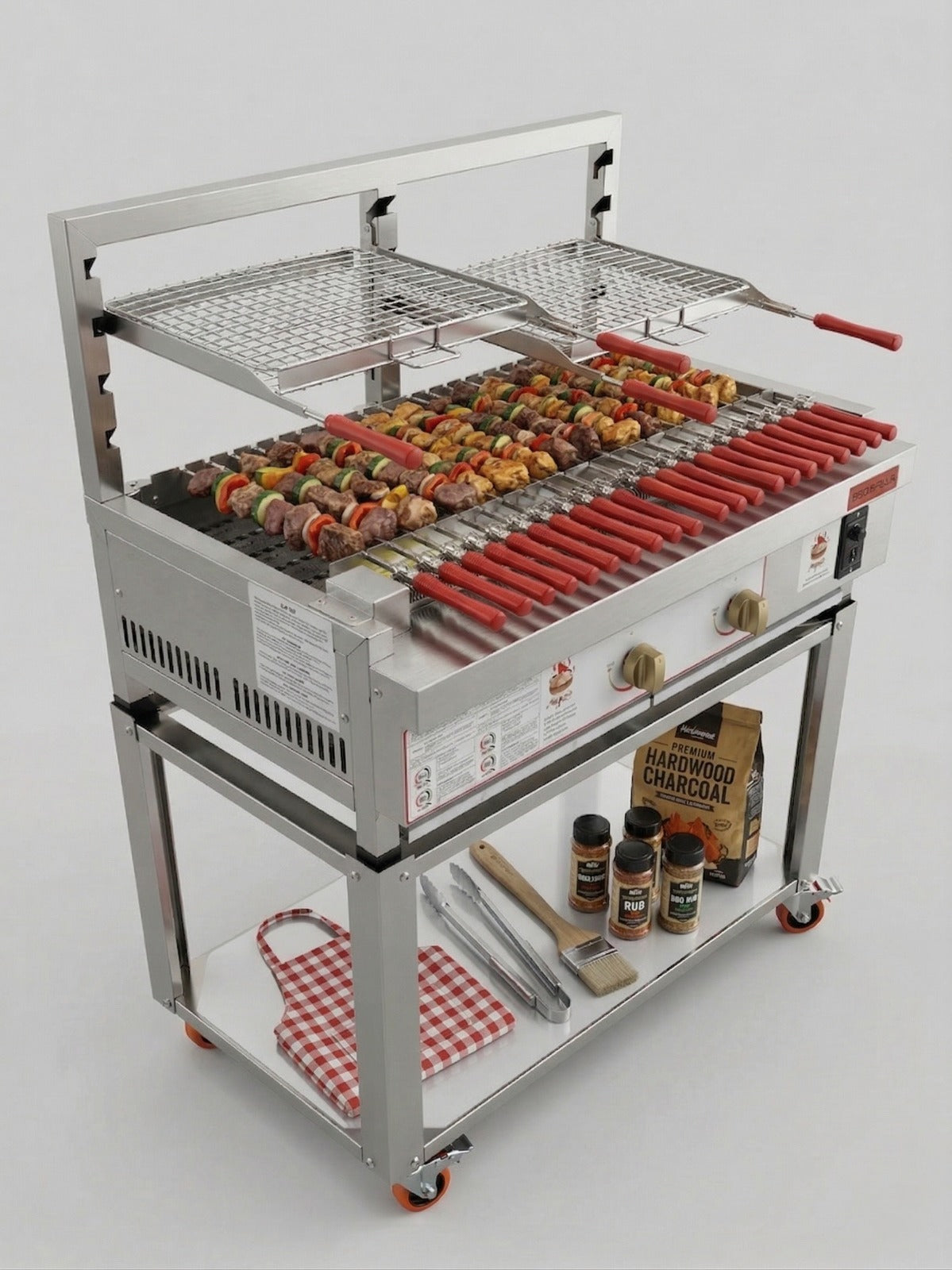 60 Inch Automatic Pivoting Kebab Grill
