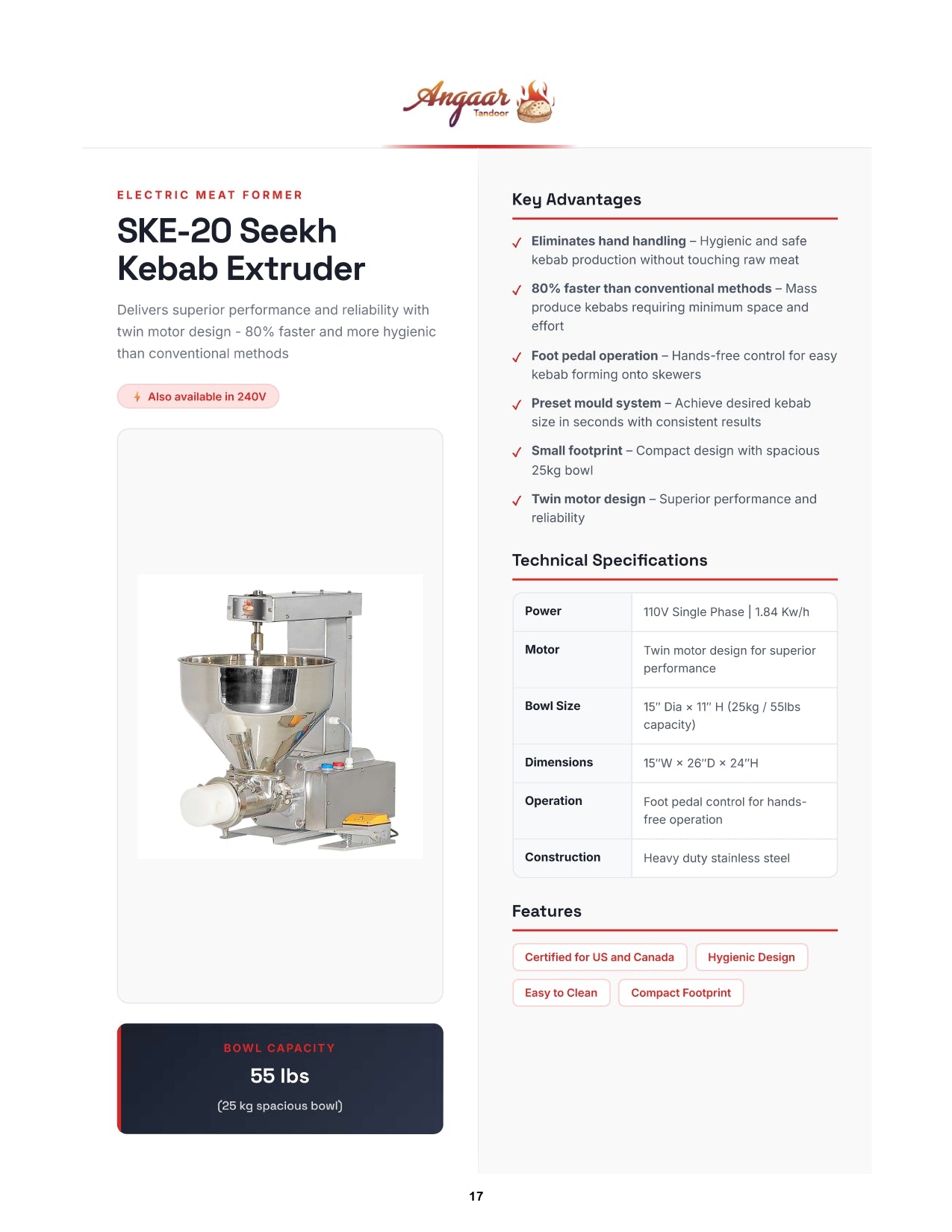 Kebab Extruder Machine for Perfect Kebabs
