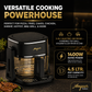 Angaar 3-in-1 Air Fryer Grill Hotpot